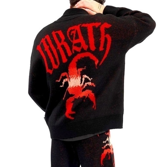 NWT Spirit Jersey Wrath Unisex Men’s scorpion sweater - Picture 1 of 9